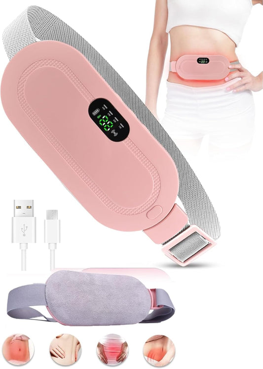 CrampFree™ Portable Menstrual Relief Heating Pad & Massager